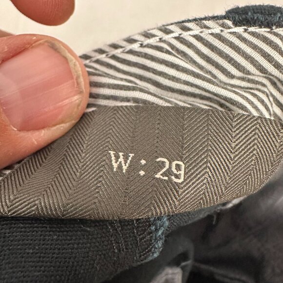 Jachs New York Mens Bleeker Short Size 29 Black Cotton Spandex Updated Classic - Picture 7 of 7